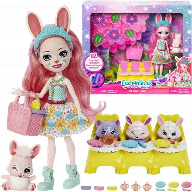 Enchantimals baby best friends lalka Bree Bunny – zdjęcie 1
