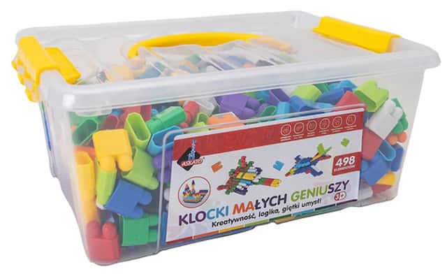 Klocki Małych Geniuszy - 498 elementów – zdjęcie 1