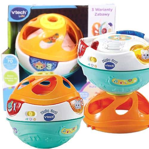 Magiczna piłka kula muzyczna 3 w 1 interaktywna  Vtech – zdjęcie 1