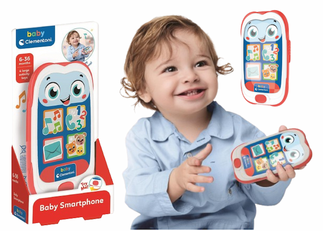 Baby Smartphon interaktywny dla dzieci Clementoni – zdjęcie 1