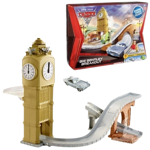 Cars Auta Ucieczka Wielkiego Bentleya Mattel – zdjęcie 1