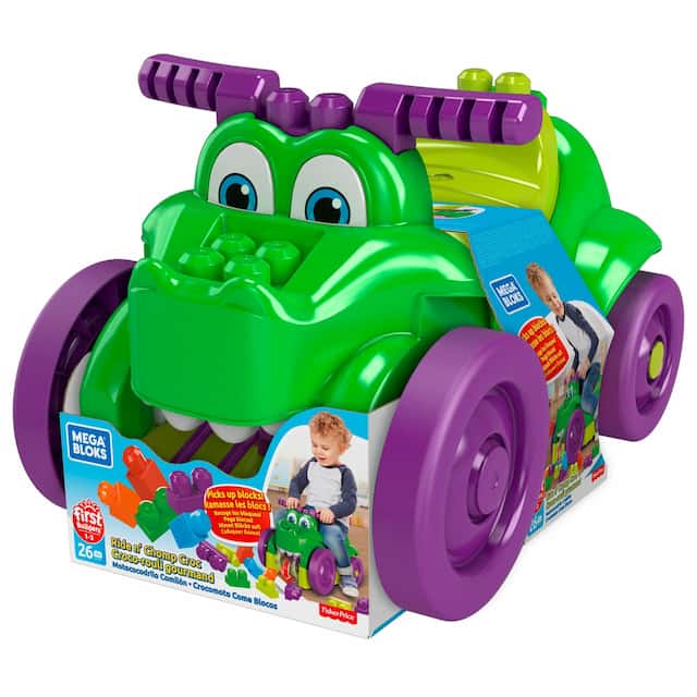 Mega Blocks jeździk zjadacz klocków – zdjęcie 1