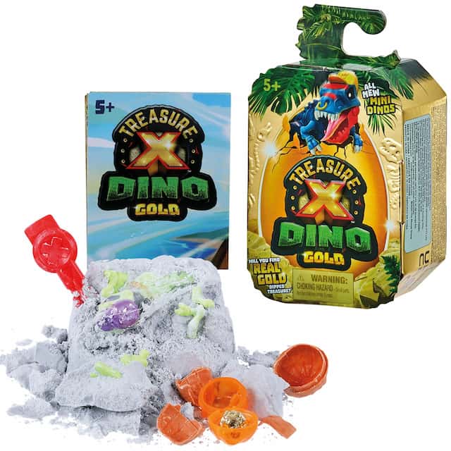 Treasure X dino gold mini figurka wykopaliska – zdjęcie 1