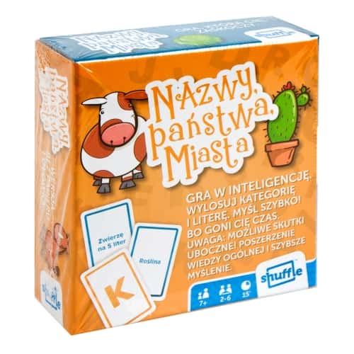Super gra podróżna Państwa Miasta Nazwy – zdjęcie 1