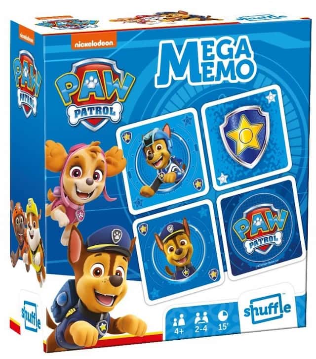 Super gra karciana podróżna Mega Memo Psi Patrol – zdjęcie 1