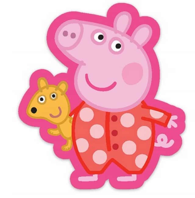Poduszka dla dziecka kształtka Świnka Peppa Hasbro