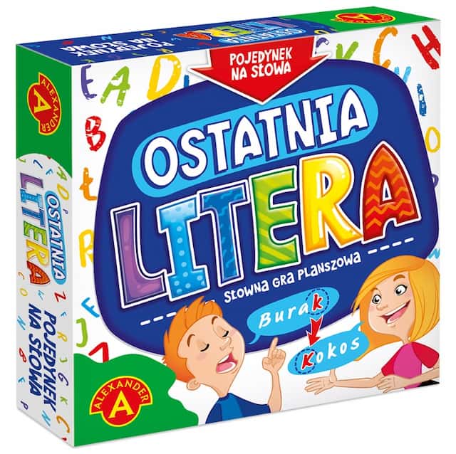 Gra pojedynek na slowa Ostatnia Litera Alexander – zdjęcie 1
