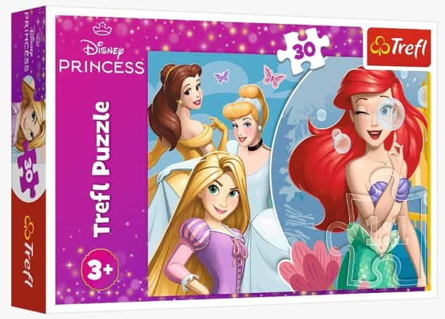 Puzzle Disney 30 el. Piękny dzień księżniczek Trefl – zdjęcie 1