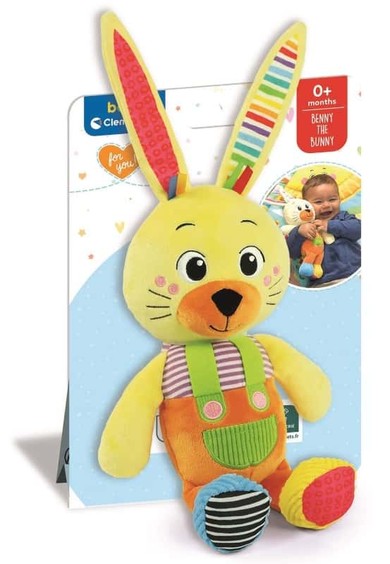 Mój przyjaciel królik maskotka sensoryczna Clementoni
