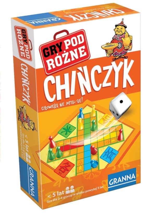 Grra strategiczna planszowa podróżna Chińczyk Granna – zdjęcie 1