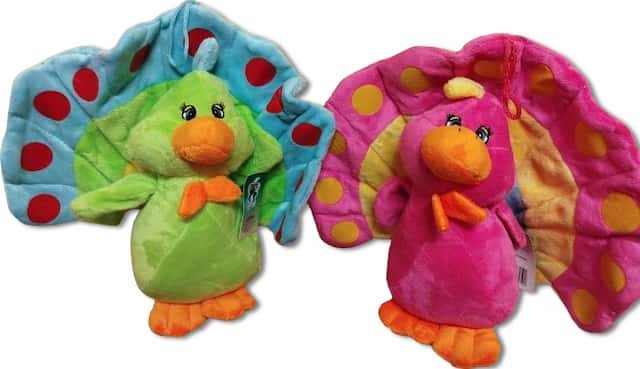 Maskotka przytulanka Paw Kropeczka 20 cm – zdjęcie 1