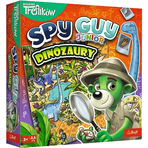 Gra rodzinna Spy Guy Junior Dinozaury  Trefl – zdjęcie 1