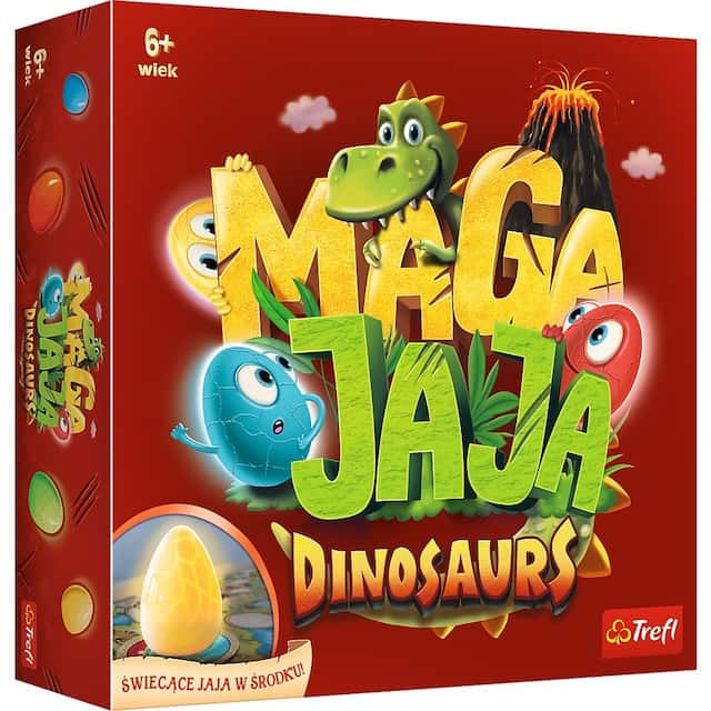 Gra rodzinna Magajaja Dinosaurs Dinozaury Trefl – zdjęcie 1