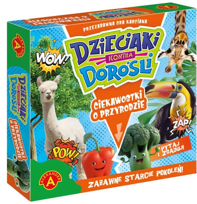 Gra Ciekawostki o Przyrodzie Dzieciaki kontra  Dorośli  – zdjęcie 1