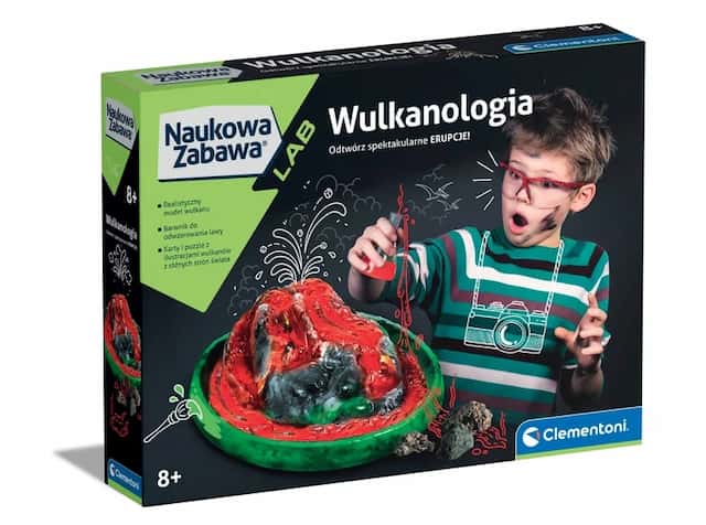 Naukowa zabawa wulkanologia spektakularne erupcje Clementoni – zdjęcie 1