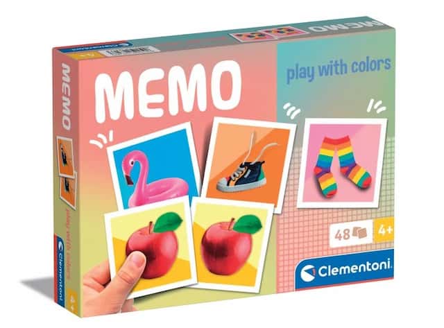 Gra Memo Kolory Clementoni – zdjęcie 1
