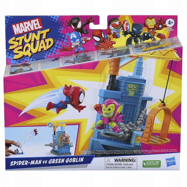 Zestaw Stunt Squad Marvel Spider Man – zdjęcie 1