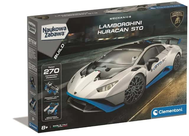 Nowy Lamborgini Huracane Sto Naukowa Zabawa Clementoni – zdjęcie 1