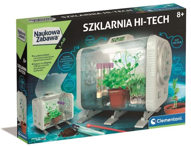 Naukowa zabawa Szklarnia High-Tech Clementoni – zdjęcie 1