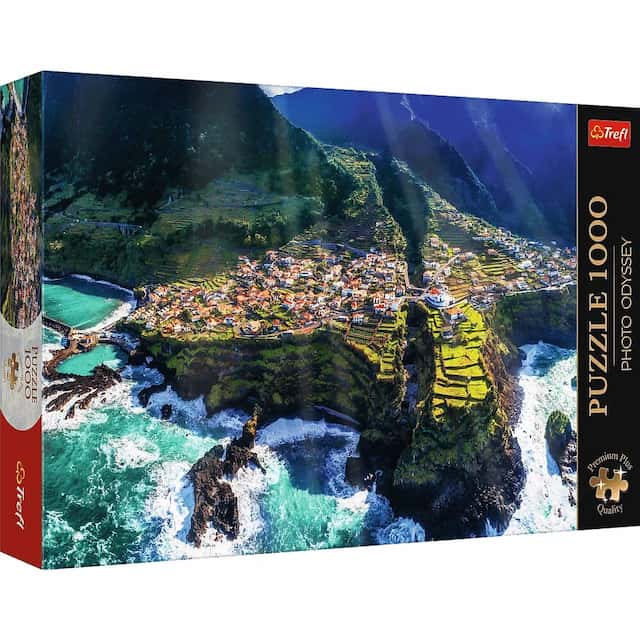 Puzzle 1000 Premium plus-Wyspa Madera Portugalia   – zdjęcie 1