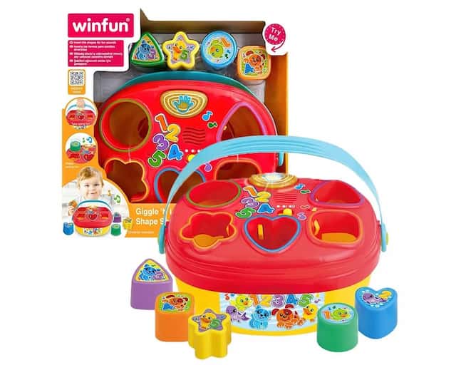 Wesoły Sorter z dźwiekiem klocki Smily Play – zdjęcie 1