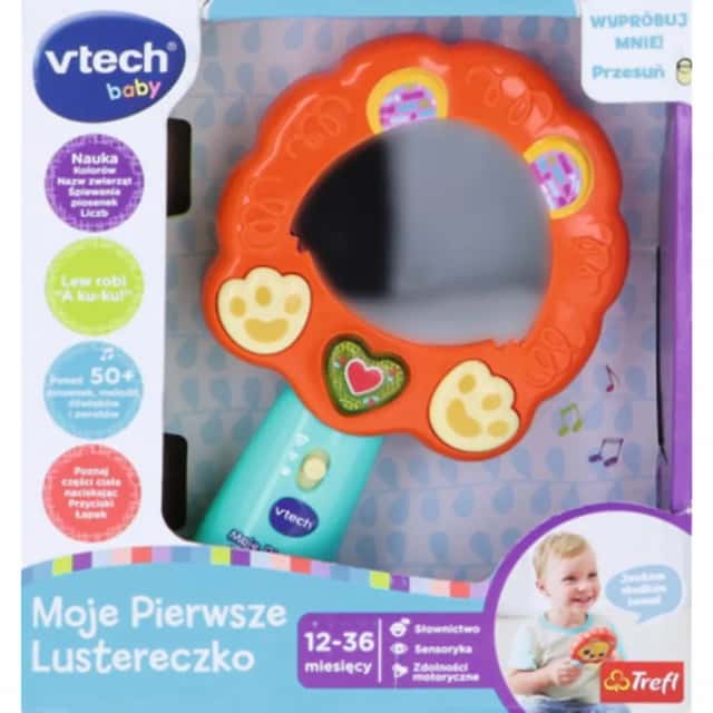 Moje Pierwsze Lusterko zabawka elektroniczna Vtech – zdjęcie 1