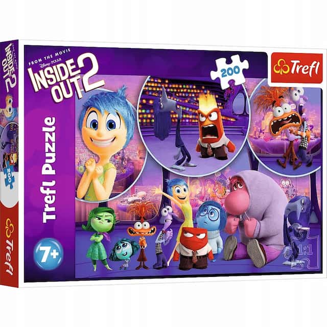 Puzzle 200 el. W głowie się nie mieści 2  Trefl – zdjęcie 1