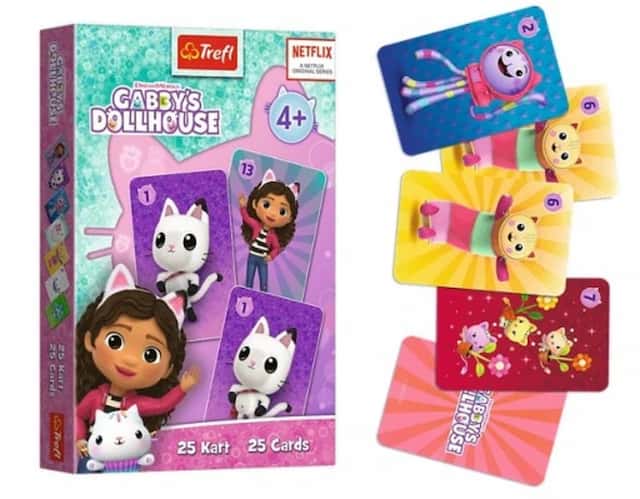 Karty Piotruś gra pamieciowa Domek Gabi – zdjęcie 1