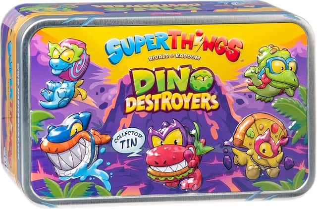 Tin Dino Destroyers Display, figurki – zdjęcie 1