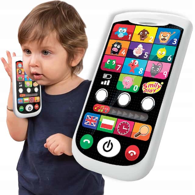Mój Pierwszy Smartfon Edukacyjny Polsko-Angielski Smily Play – zdjęcie 1