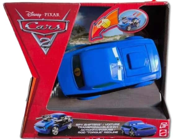 Cars Samochody Tajni Agenci Rod Redline Transformowalny – zdjęcie 1