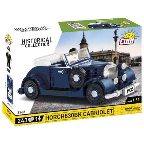 Klocki Kolekcjonerskie Niemiecki Samochód Cabriolet Horch – zdjęcie 1