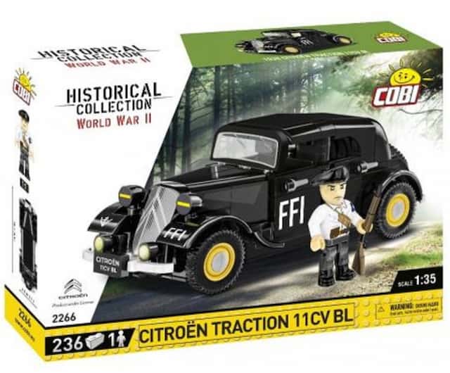 Klocki Kolekcjonerskie Francuski Samochód Citroen Traction – zdjęcie 1