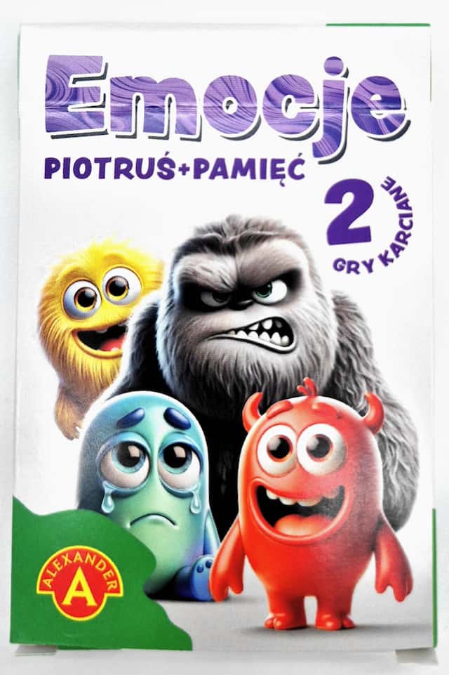 Karty Piotruś Emocje Gra Pamięciowa – zdjęcie 1