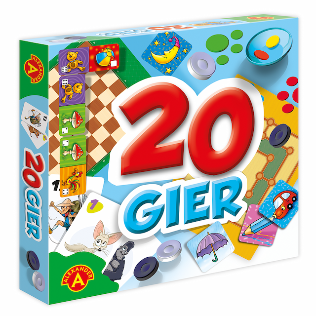Gra planszowa Rodzinna 20 Gier – zdjęcie 1