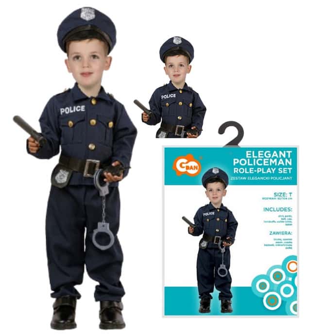 ZESTAW ELEGANCKI POLICJANT – zdjęcie 1