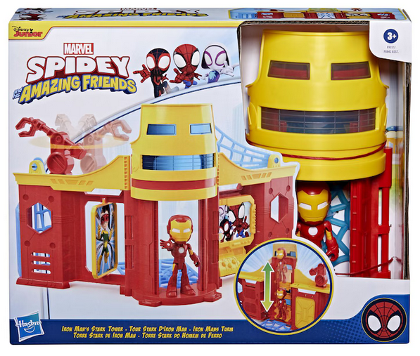 HASBRO SPIDEY AMAZING FRIENDS WIEŻA IRON MANA – zdjęcie 1