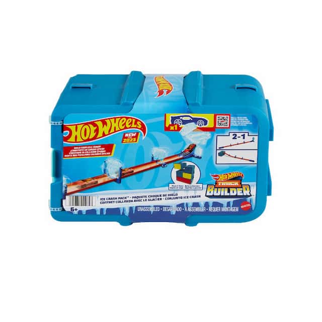 HOT WHEELS TRACK BUILDER ZESTAW LODOWY – zdjęcie 1