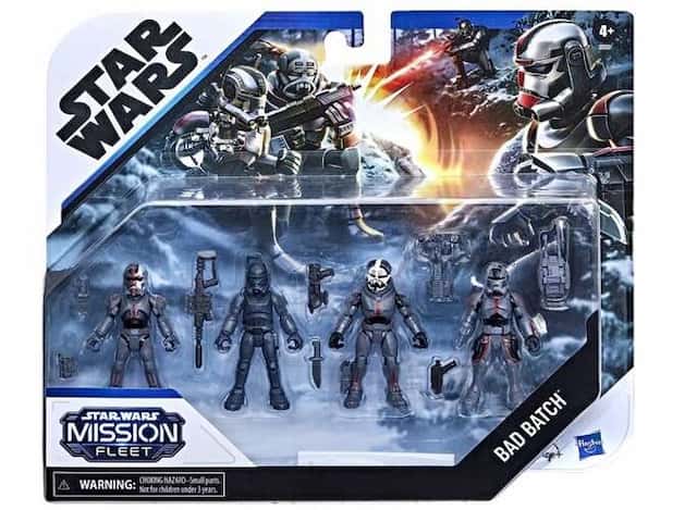 Star Wars Bad Batch Mission Fleet 4pack figurek – zdjęcie 1