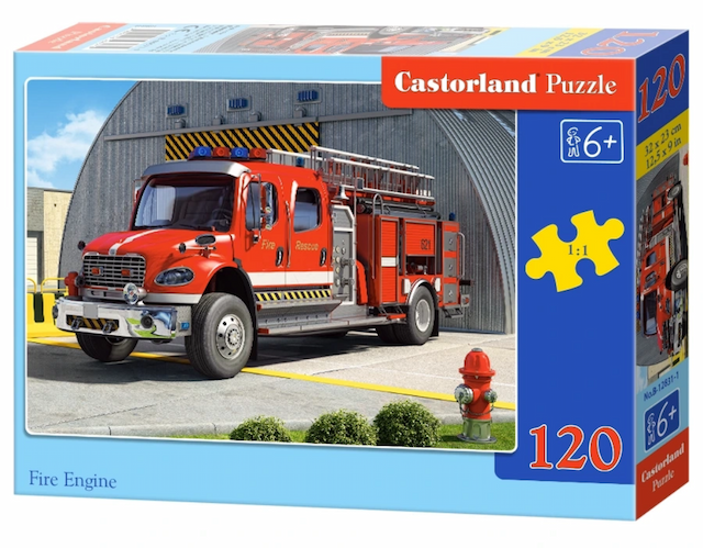 PUZZLE 120 el. Fire Engine – zdjęcie 1