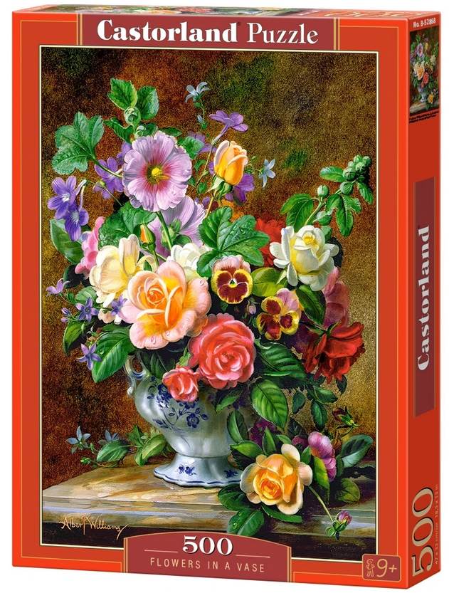PUZZLE 500 el.Flowers in a Vase – zdjęcie 1