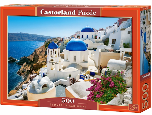 PUZZLE 500 el. Summer in Santorini – zdjęcie 1