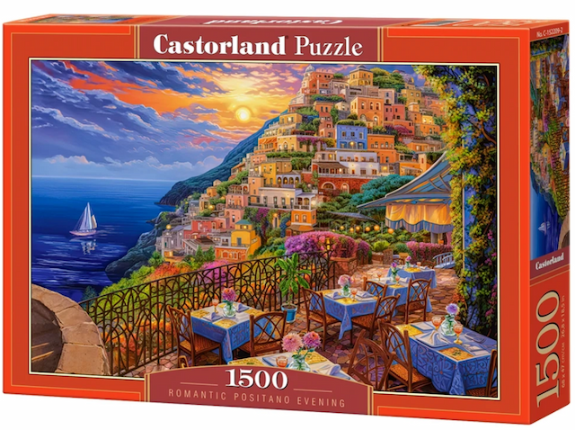 PUZZLE 1500 el. Romantic Positano Evening – zdjęcie 1