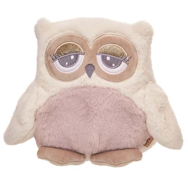 Maskotka Pluszak Sowa Abby kremowo-różowa 23cm – zdjęcie 1