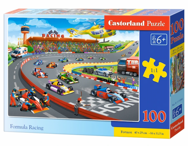 PUZZLE 100 el. Formuła Racing – zdjęcie 1