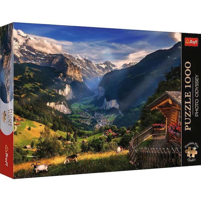 Puzzle Premium Plus Quality 1000 el. Photo Odyssey: Dolina L – zdjęcie 1