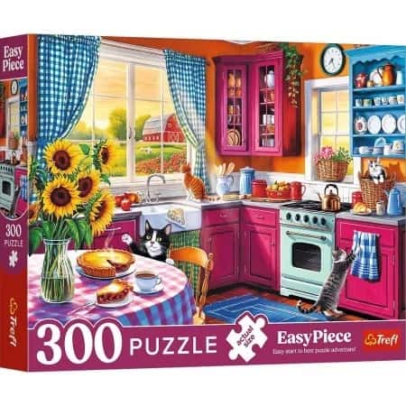 Puzzle EasyPiece 300 el. Poranek w kuchni – zdjęcie 1