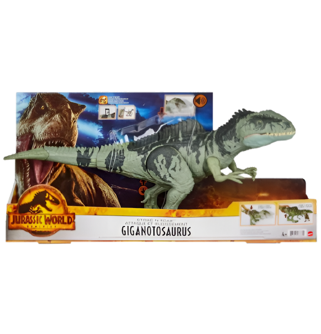 JURASSIC WORLD KOLOSALNY DINOZAUR GIGANTOSAURUS – zdjęcie 1