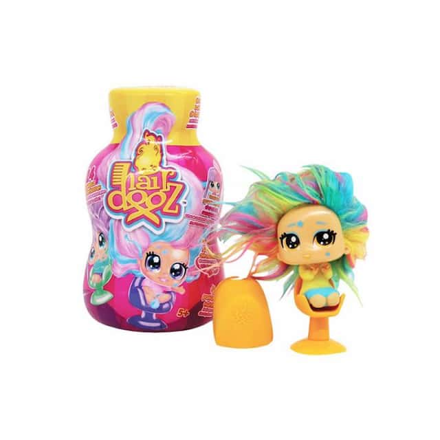 HAIRDOOZ mini Laleczka Niespodzianka w butelce od lakieru – zdjęcie 1