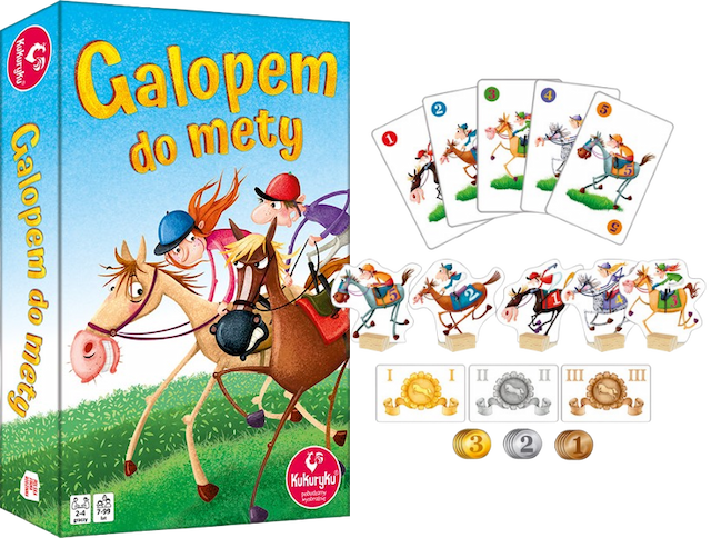 Gra planszowa Galopem do Mety Wyścigi Konne – zdjęcie 1